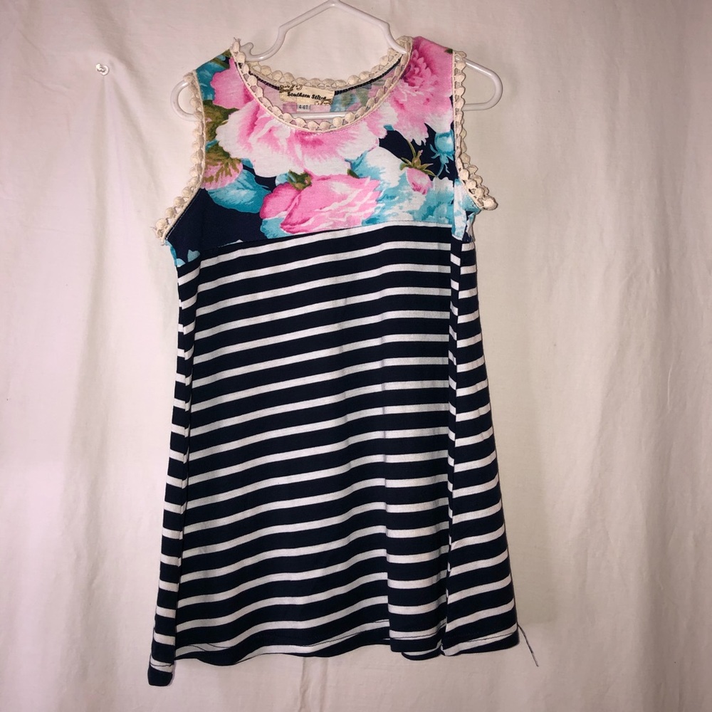 Southern stitch girls shirt size 4-6t